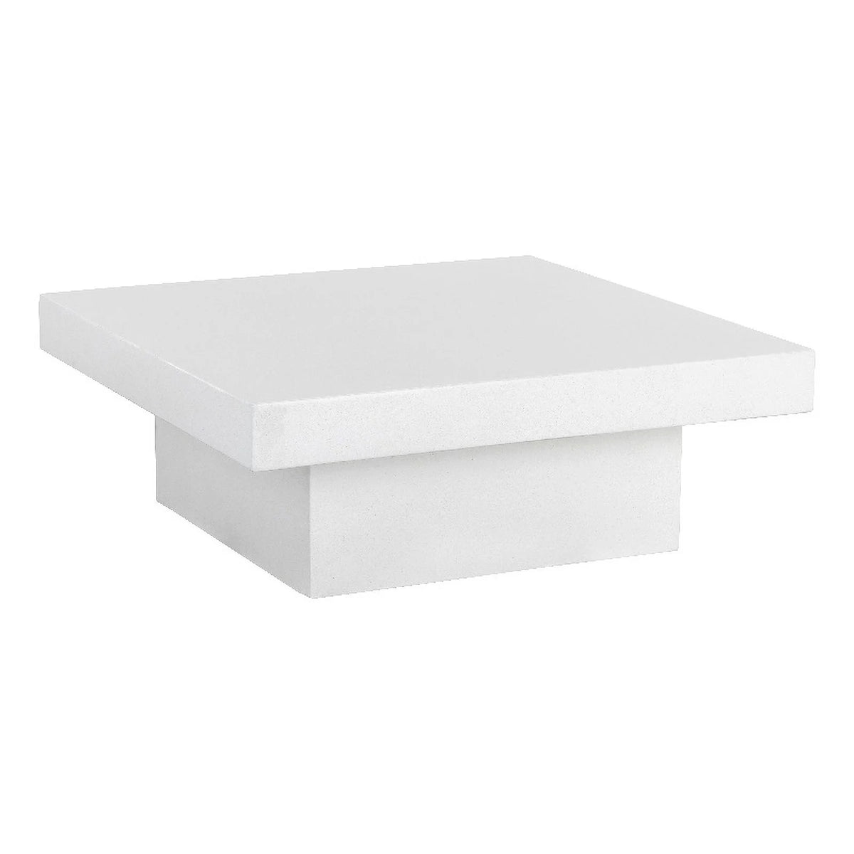 White Concrete Coffee Table B53416