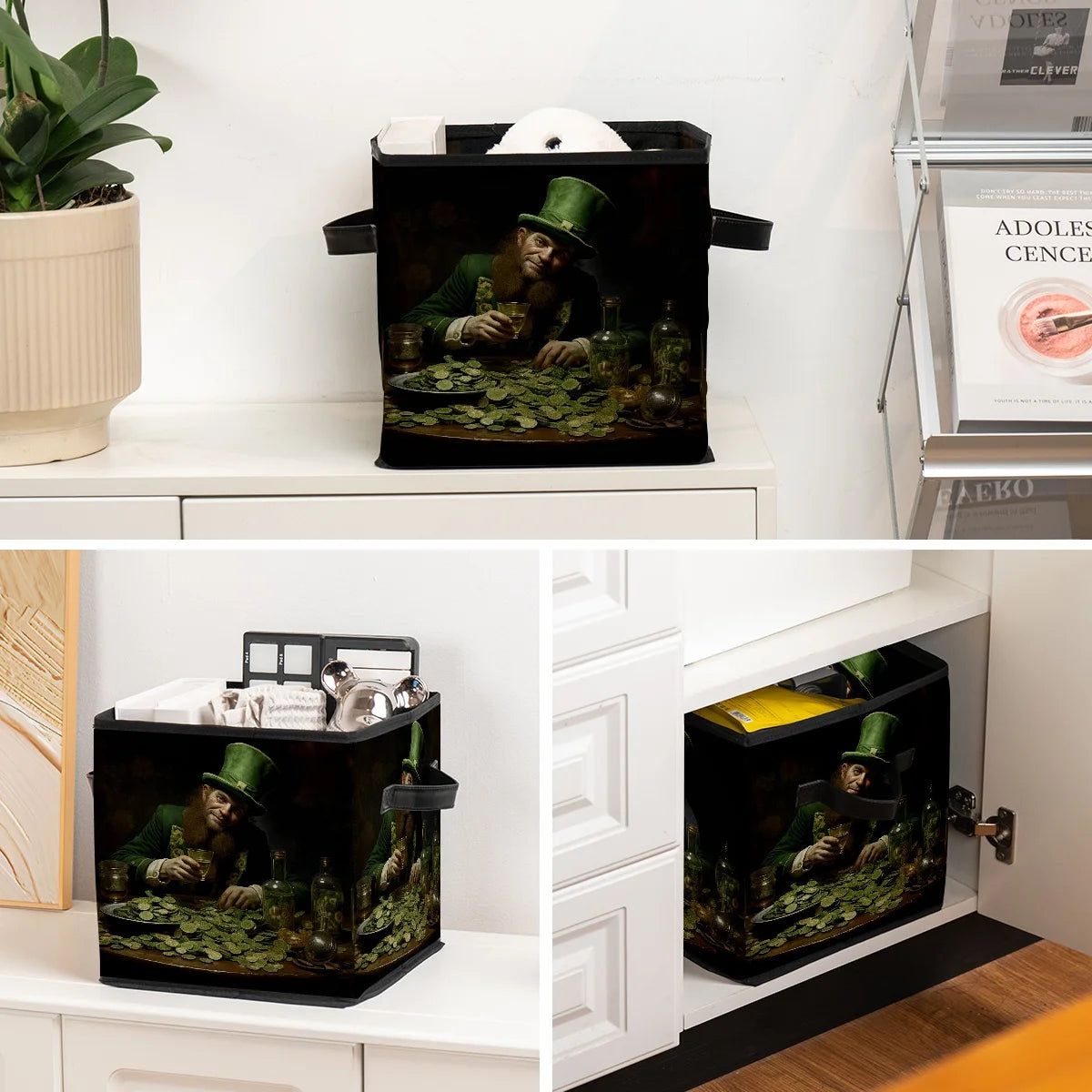Foldable Fabric Storage Boxes W1163