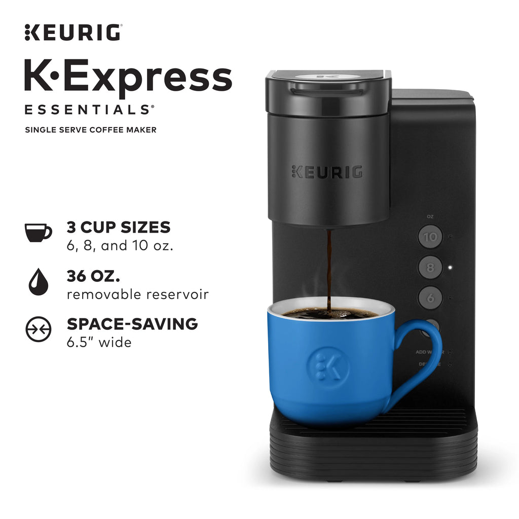 Black Single Serve K-Cup Pod Coffee Maker D6590
