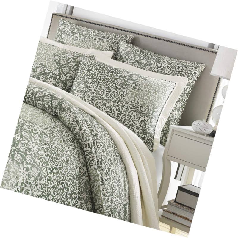 Green King Duvet Cover Set W8082