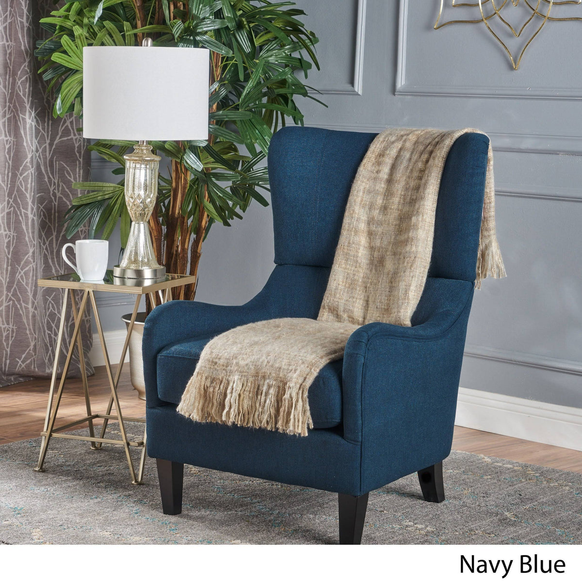 Navy Sofa Chair L570
