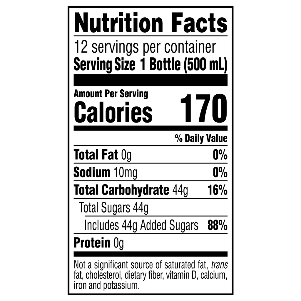 Sweetened Black Tea Bottles, 16.9 fl oz, 12 Pack R44120