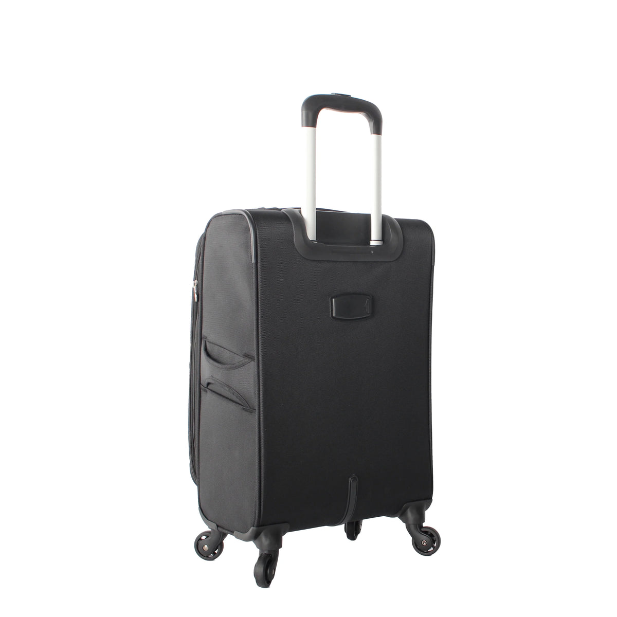 Soft Side 20” Expandable Carry-on Luggage, Black W55561
