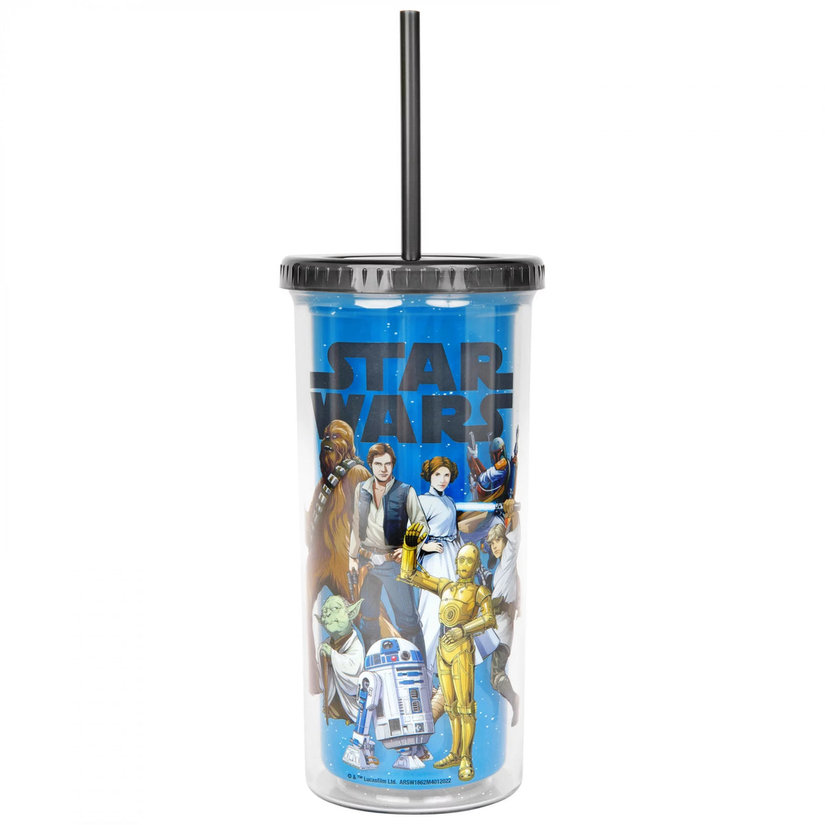 Star Wars Color Changing Tumbler with Lid & Straw E43239