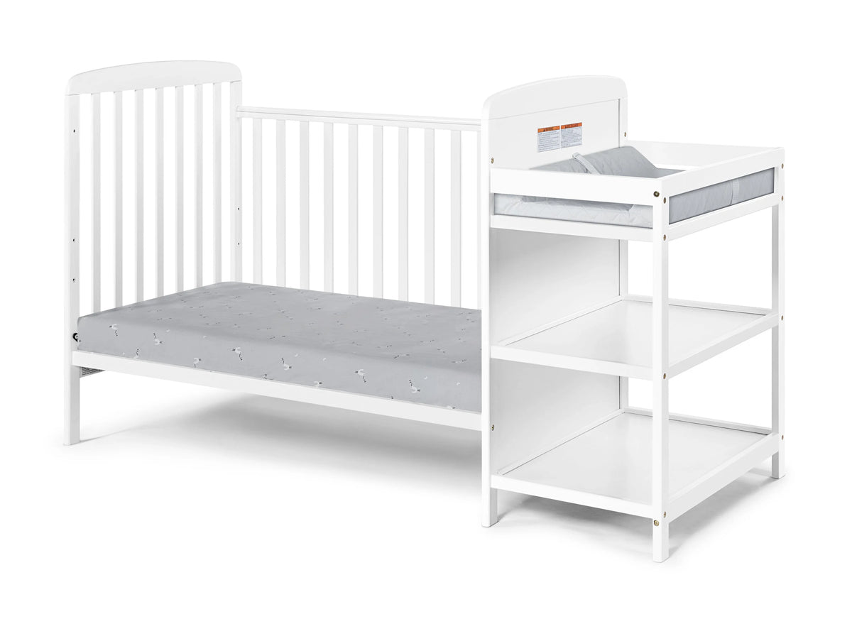 3-in-1 Convertible Crib and Changer Combo F447