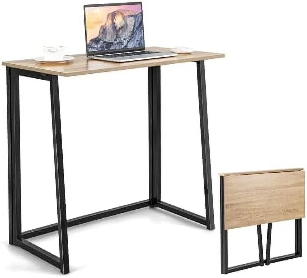 Folding Computer Desk Drop Leaf Laptop Desk G321