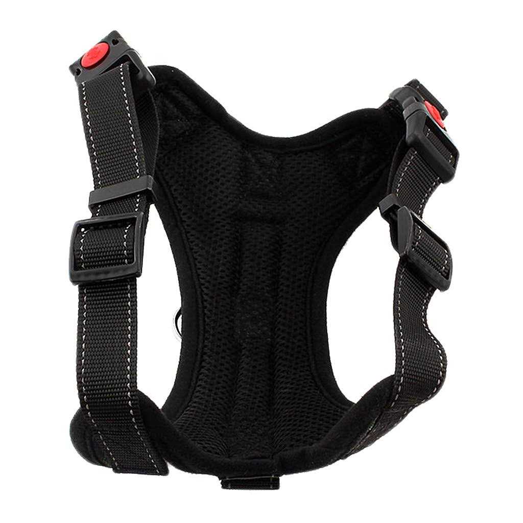 Adjustable Reflective No-Pull Padded Dog Harness with Leash Set F35156
