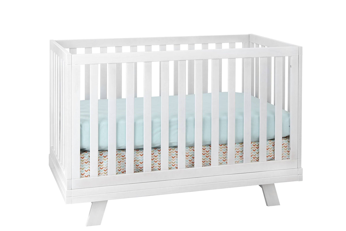 White 3 in 1 Convertible Crib H370