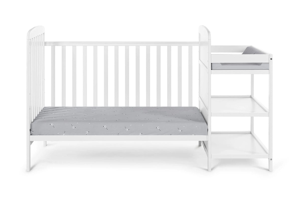 3-in-1 Convertible Crib and Changer Combo F447