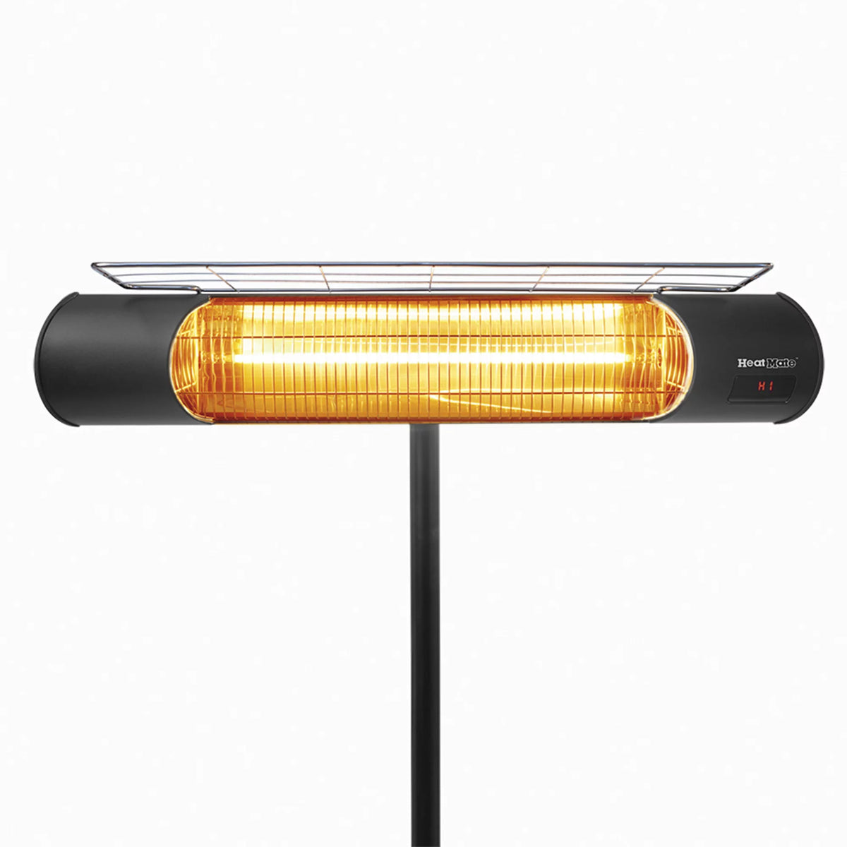 Black Outdoor Heater with Stand & Remote I543357
