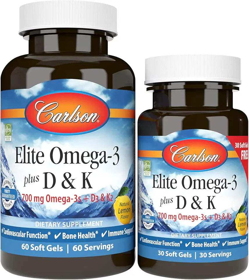 Omega-3 Plus D & K Softgel I678901