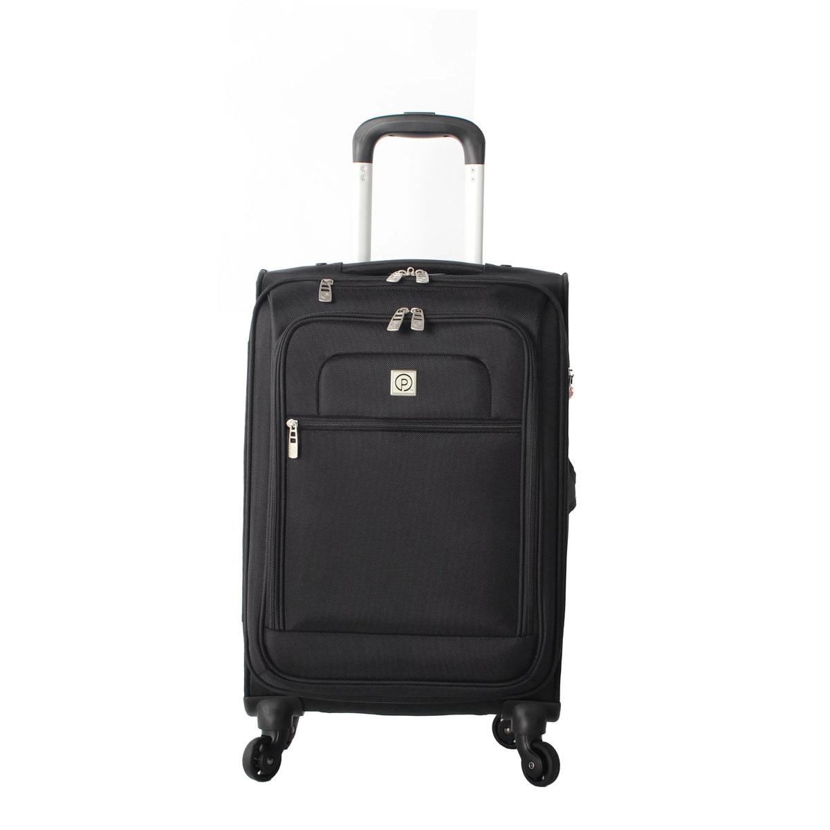 Soft Side 20” Expandable Carry-on Luggage, Black W55561