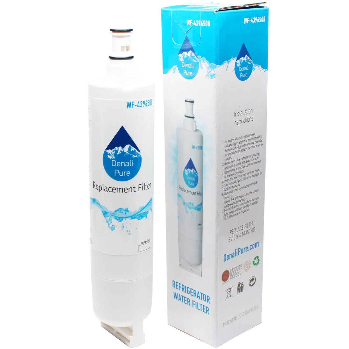 6-Pack Replacement Refrigerator Water Filter U88883