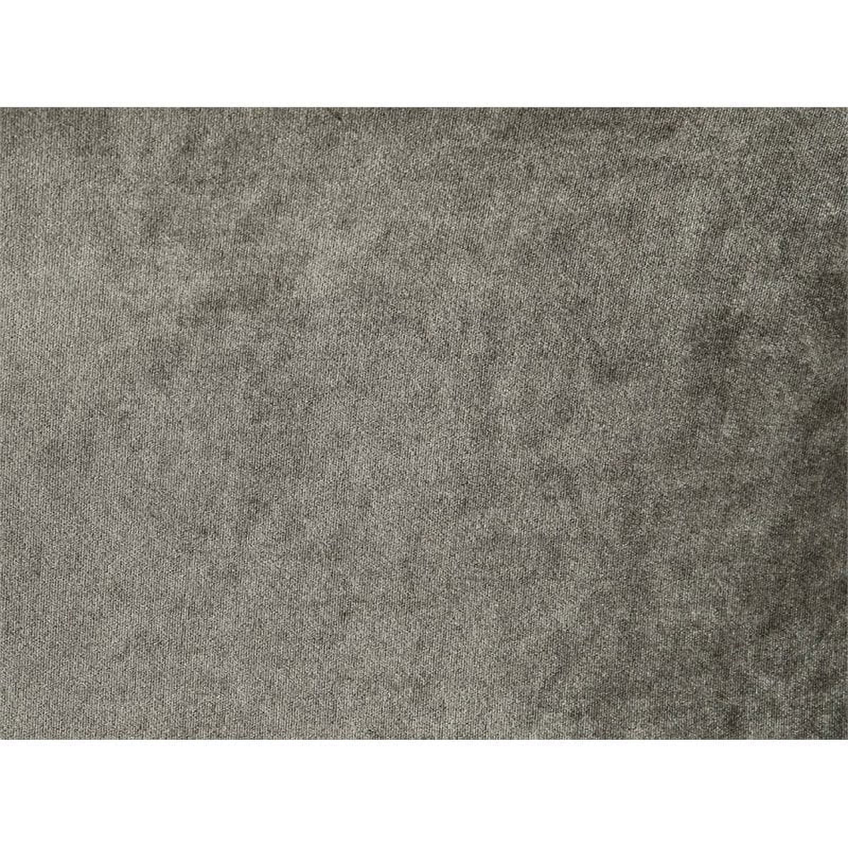 Gray Fabric Queen Sleigh Bed W811