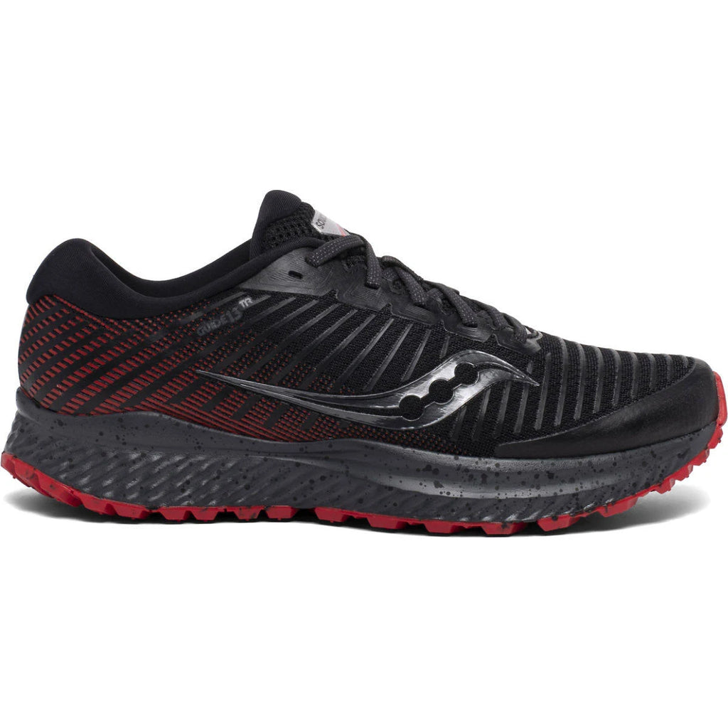 Men's Saucony Guide 13 TR Black/Red 7.5 D T676472