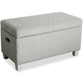 Grey Storage Bench K833