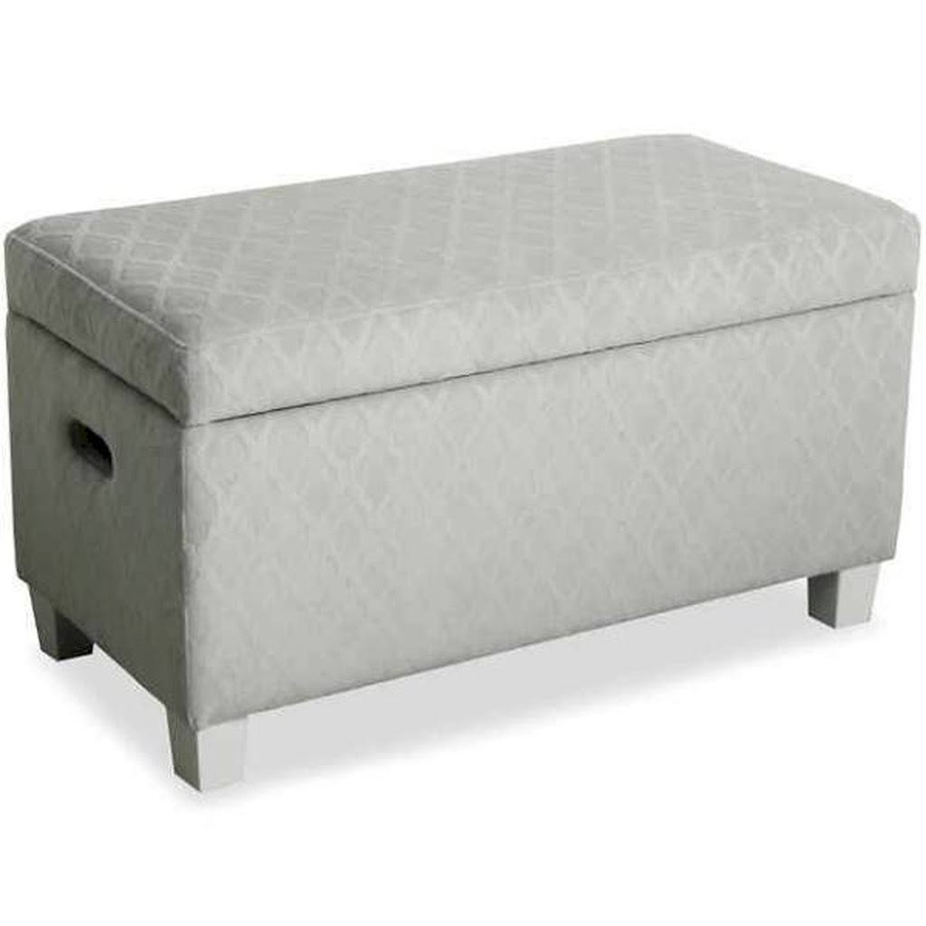 Grey Storage Bench K833