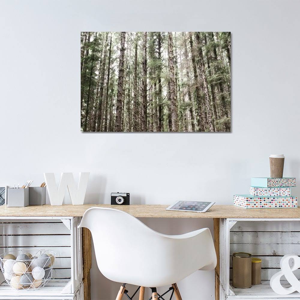 Canvas Wall Decor Prints - Mossy Pines I386