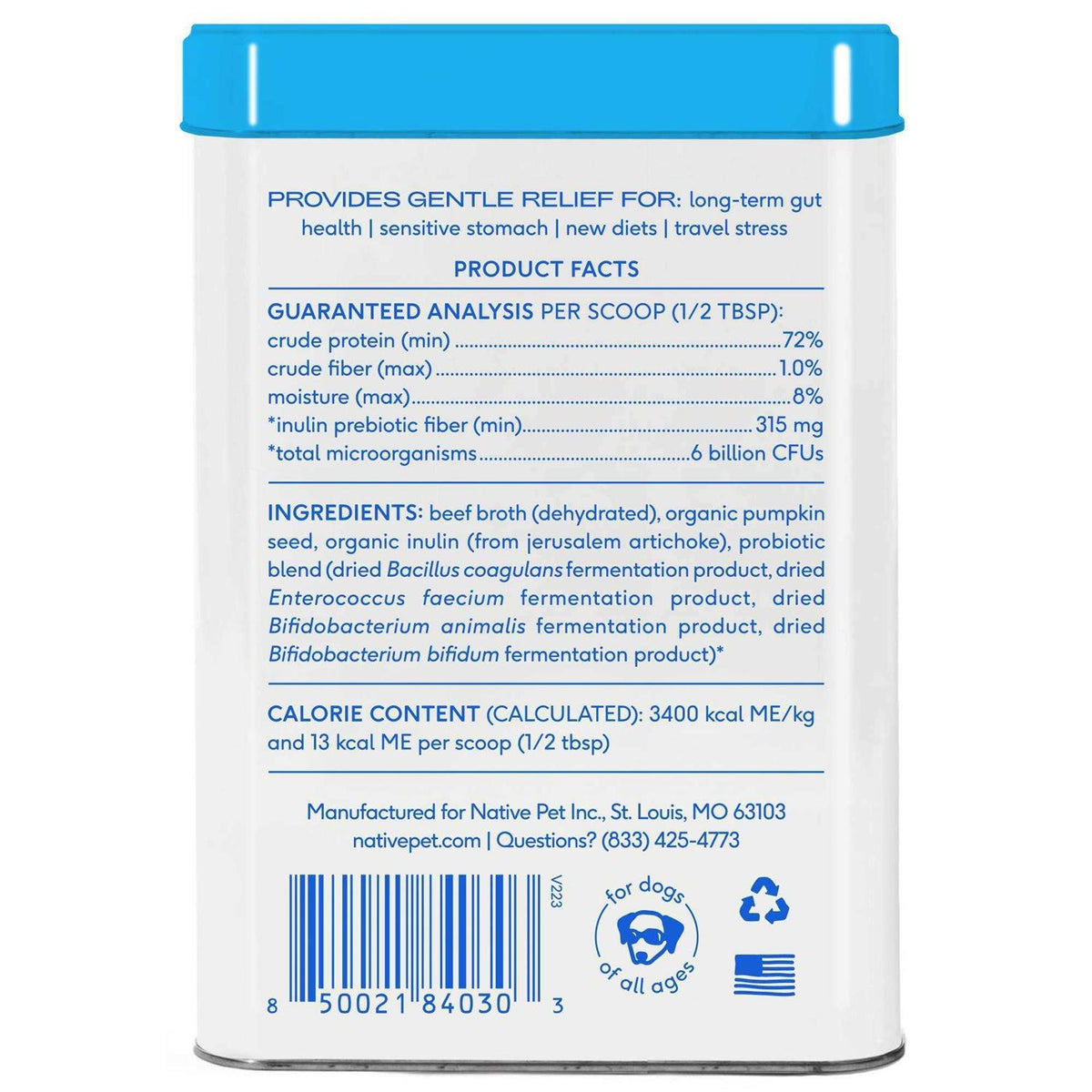 Probiotic Powder Supplement for Dogs J196322