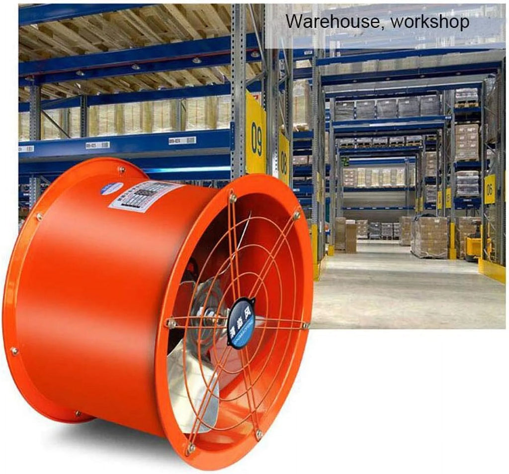 8'' Cylinder Pipe Ventilation Fan 1300m³/h 220V 90W H3822