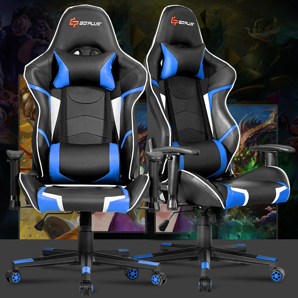 Blue Gaming Reclining Racing Chair M450